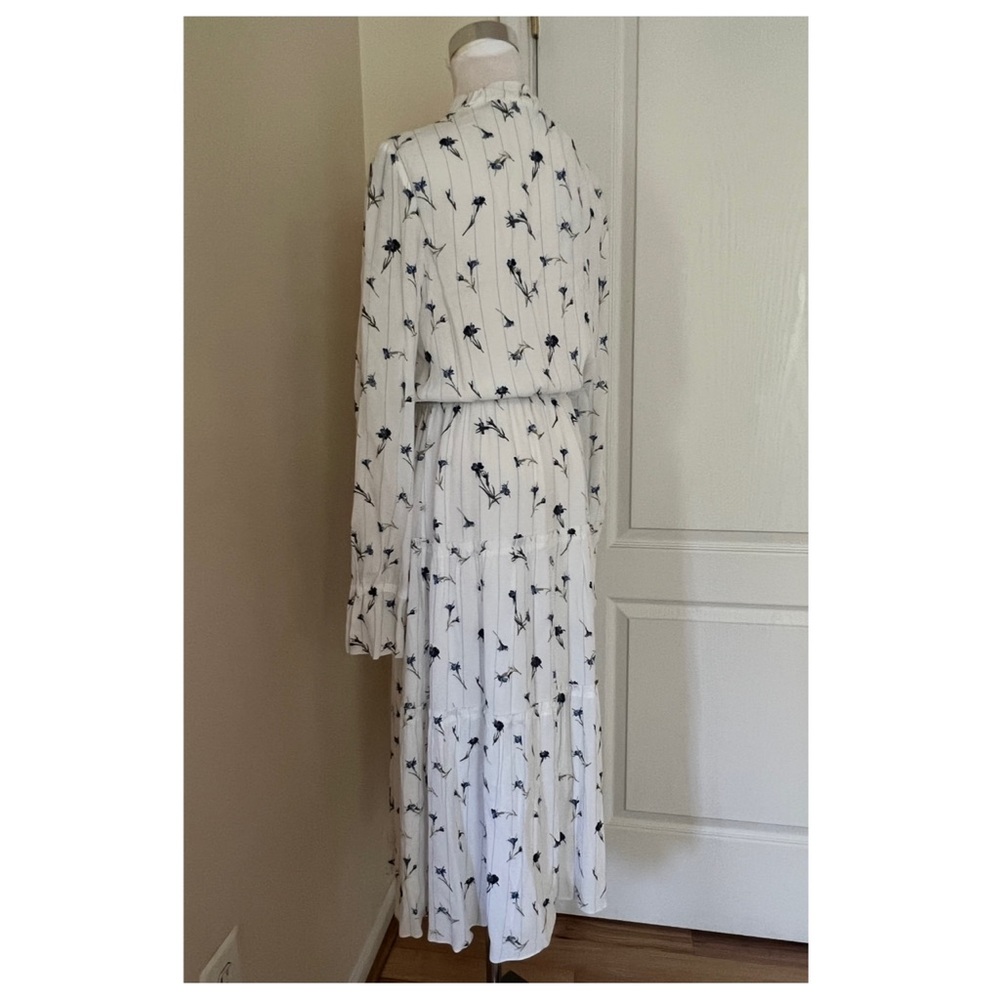 JOIE Floral-Print Silk Midi Dress - Picture 10 of 17